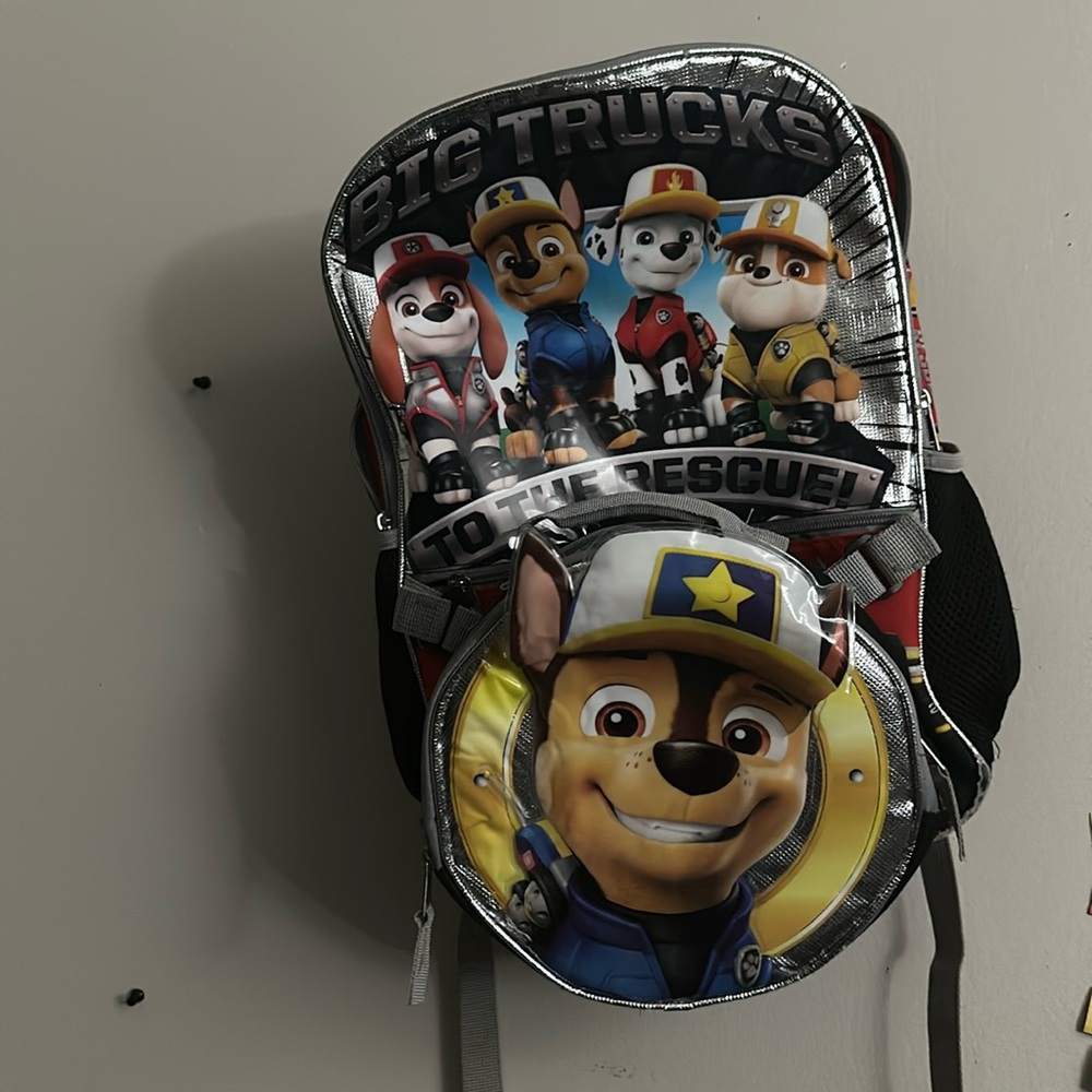 Paw patrol kids backpack